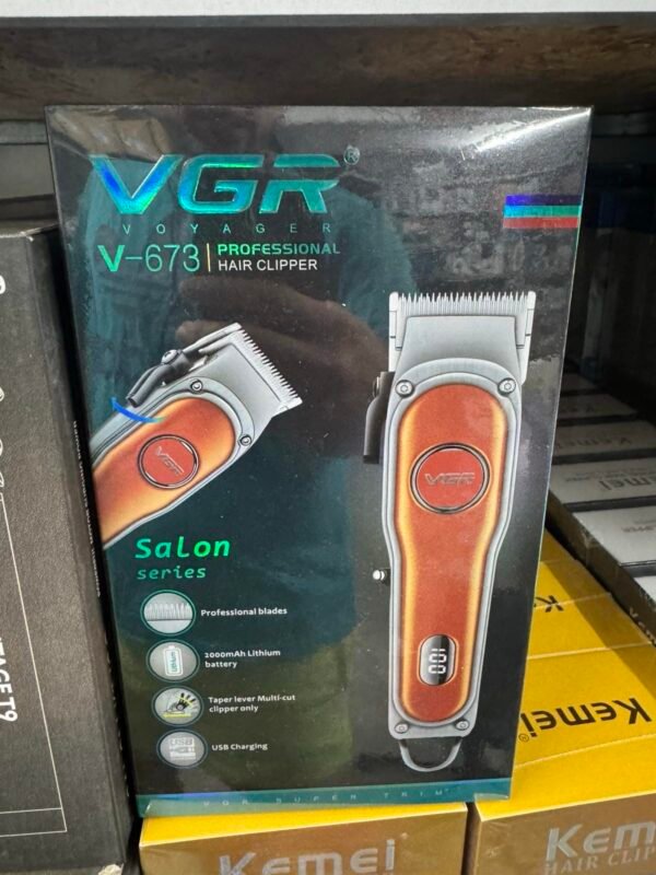 VGR V-673 Professional Cordless Hair Trimmer 5 img 1337
