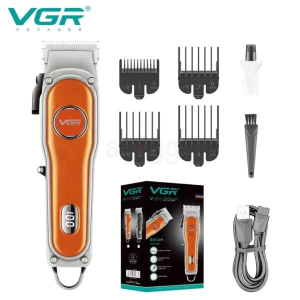 VGR V-673 Professional Cordless Hair Trimmer 4 img 1339