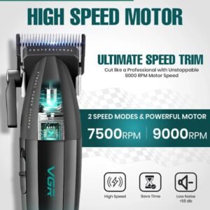 VGR V-003 Professional Hair Clipper – Salon Series 10 VGR V-003 Professional Hair Clipper – Salon Series - Image 5