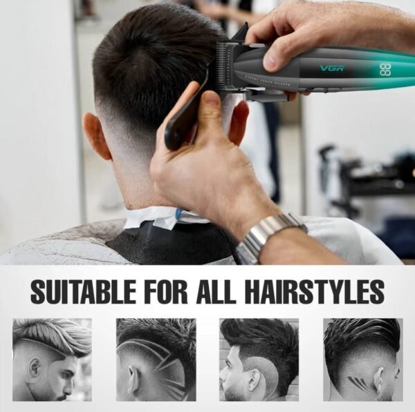 VGR V-003 Professional Hair Clipper – Salon Series 5 img 1352