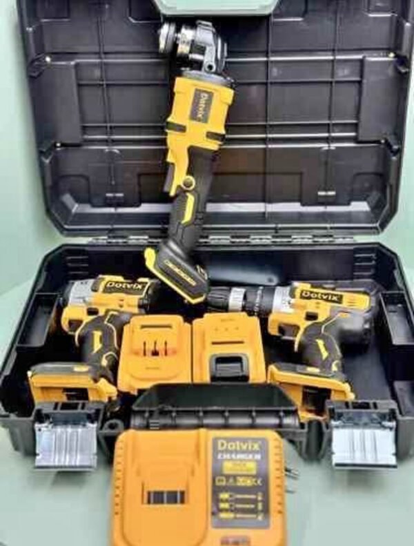 4-in-1 Cordless Power Tool Set 2 img 1360