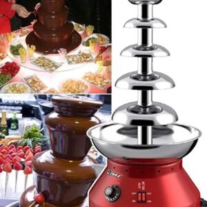 Professional 5-Tier Wedding Chocolate Fountain Machine – ET-CF-51 11 Professional 5-Tier Wedding Chocolate Fountain Machine – ET-CF-51 - Image 4