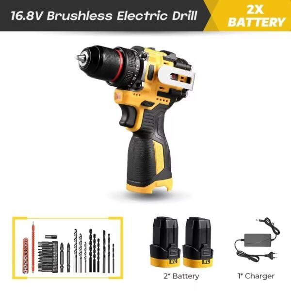 Cordless Drill 16.8V Brushless 9 img 1440