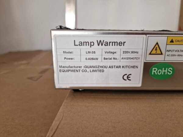 Food Heat Lamp Warmer with Heated Base 3 img 1537