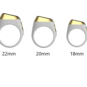 Watch counter E01 - Stylish Signet Rings – Multiple Color Options 11 Watch counter E01 - Stylish Signet Rings – Multiple Color Options - Image 3