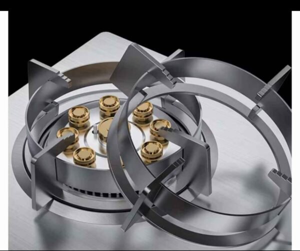 High-Performance Gas Burner – 9-Chain Dual-Flame Stove 3 img 2088