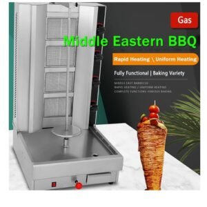 BGB-950/1050 Four/Five Head Gas Kebab (gyros) Machine with Thermocouples and Pilots - Image 11