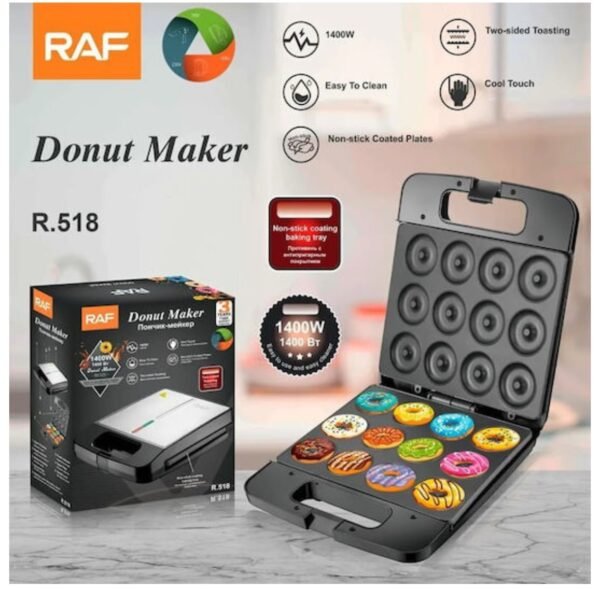 RAF Donut Maker R.518 – 1400W 1 img 2256