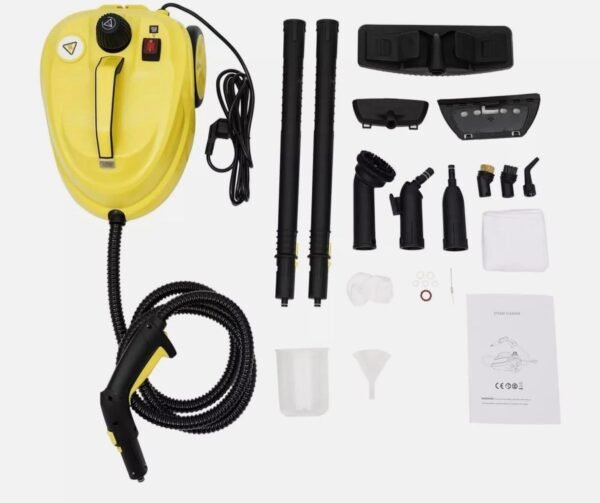 Steam Cleaner –1.8L Tank with Wheels & Extension Wand 2 img 2294