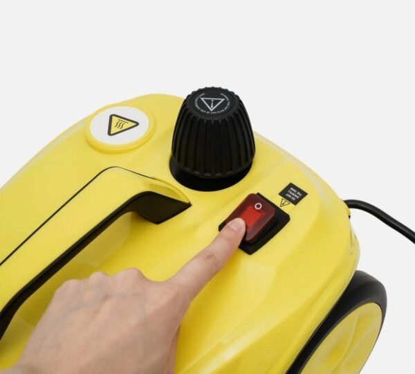 Steam Cleaner –1.8L Tank with Wheels & Extension Wand 6 img 2302