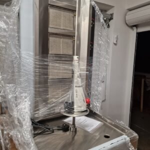 BGB-950/1050 Four/Five Head Gas Kebab (gyros) Machine with Thermocouples and Pilots - Image 4