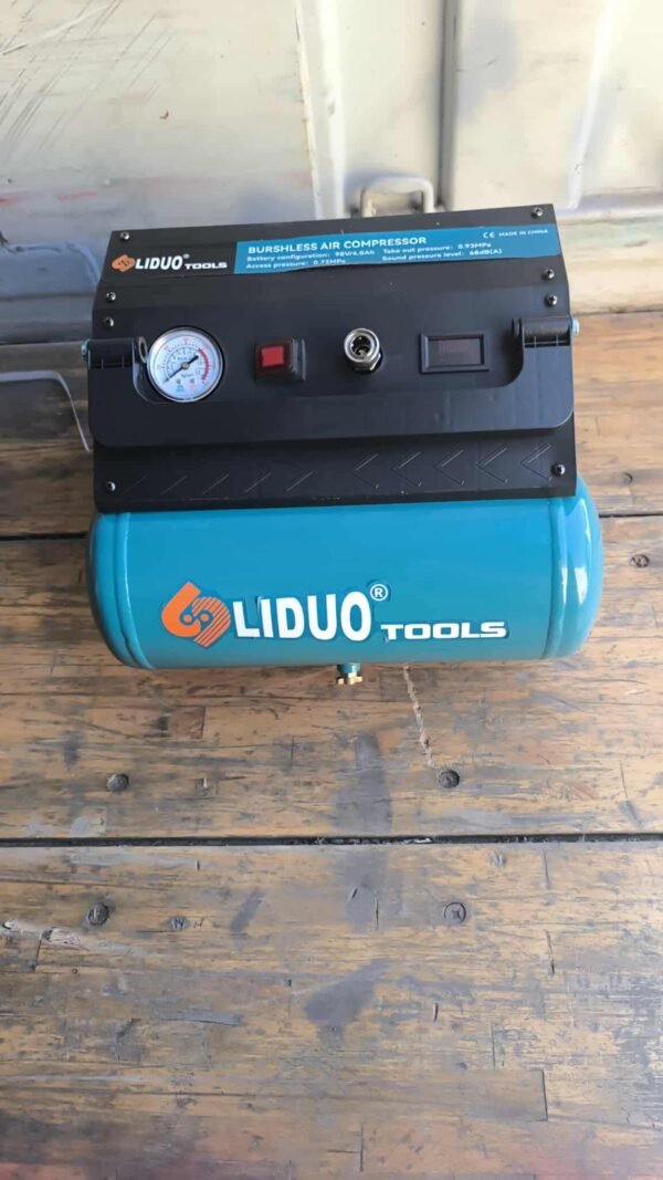 LIDUO Tools Brushless Air Compressor – Cordless Portable Model (98V, 4.0Ah) 2 5c40c41487f8b10647b63e4b1182313d