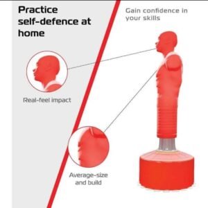 Freestanding Boxing Dummy Body Revolution XL – Red Color 7 Freestanding Boxing Dummy Body Revolution XL – Red Color - Image 4