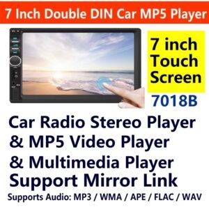 Car radio 7” with BT USB Aux TFCARD 7018B - Image 4