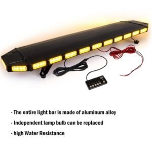 LED Emergency Strobe Light Bar with Remote Control 25 LED Emergency Strobe Light Bar with Remote Control - Image 13