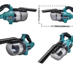 Portable 21V Cordless Vacuum Cleaner – Makita Compatible - Image 4