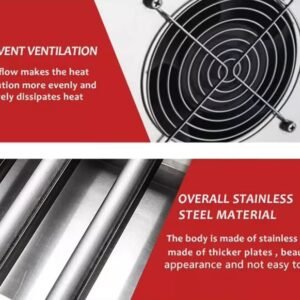 Gas smokeless barbecue oven - Image 3