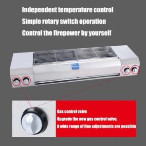 Gas Smokeless Barbecue Oven - Image 6