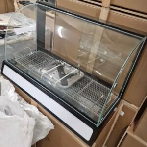 BDH-2P Curved Glass Electric Warming Showcase - Image 3