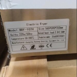 Dual Tank Electric Deep Fryer with Digital Counter - Image 8