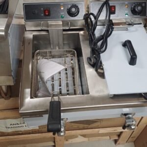 Dual Tank Electric Deep Fryer with Digital Counter - Image 9
