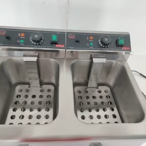 Dual Tank Electric Deep Fryer with Digital Counter - Image 3